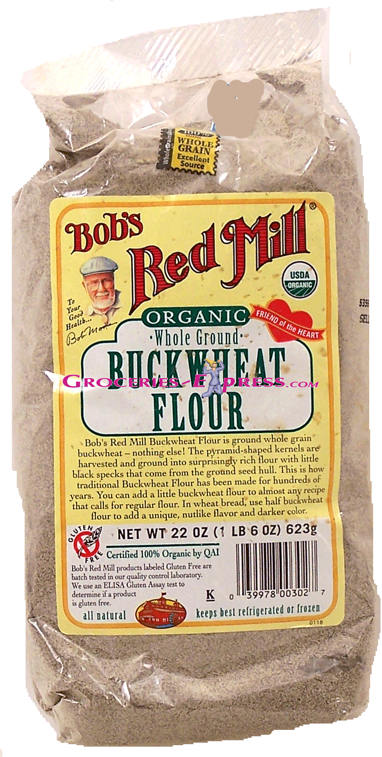 Bob's Red Mill&nbsp;Organic&nbsp;buckwheat flour whole ground Full-Size Picture